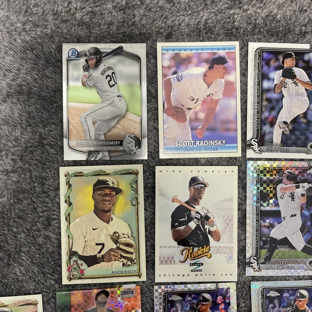 Chicago White Sox 37 Card Lot - Rookies, Stars,‎ Inserts, Parallels